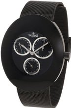 Swistar 415-7L Bk Multi Function Retrograde Day and Date Stainless Steel