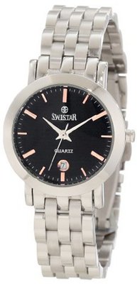 Swistar 417-15L Bk Precision Quartz Dress