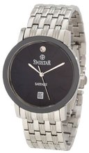 Swistar 421-15M Bk Precision Quartz Dress