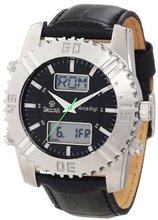 Swistar 4509-5M Stainless Steel Swiss Analog-Digital Quartz