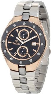 Swistar 5655-2M Swiss Quartz Rose Gold Plated Stainless Steel Dress