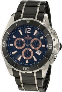 Swistar 669-35M Bk Swistar Precision Quartz Ceramic Chronograph