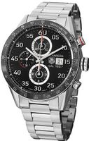 Tag Heuer Carrera Black Dial Stainless Steel Automatic Chronograph CAR2A10.BA0799