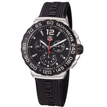 TAG Heuer CAU1110.FT6024 Formula 1 Black Dial Black Rubber Strap Quartz