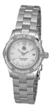 TAG Heuer WAF1416.BA0824 Aquaracer Swiss-Quartz Diamond Mother-Of-Pearl Dial