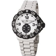 TAG Heuer WAH1011.BA0854 Formula 1 Grande Date White Dial Stainless Steel