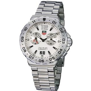 TAG Heuer WAU111B.BA0858 Formula 1 White Dial Grande Date Alarm