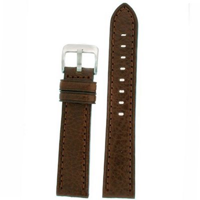 Band Dark Brown Genuine Leather 22 millimeter Tech Swiss