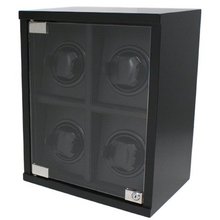 Tech Swiss Winder Quad Wood Black Carbon Fiber Design for Large Automatic es