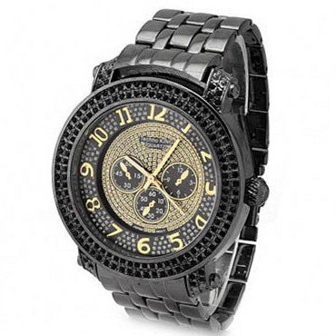 Black Bling Bling Pave Metal