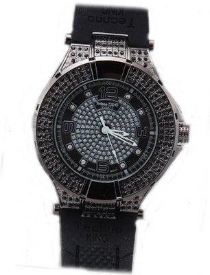 Black Crystals Hip-hop Bling Bling Clubbin' Bullets