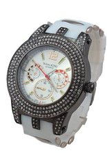 Hip Hop White Bullet Band Heavy Duty High End Ice Out