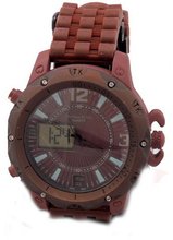 Techno King ,Analog-Digital, Brown Silicon