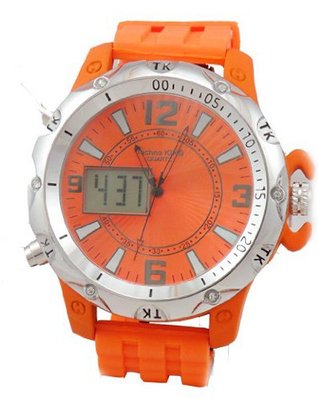 Techno King ,Analog Digital,Orange Silicon