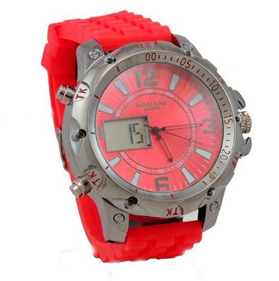 Techno King ,Analog-Digital, Red Silicon