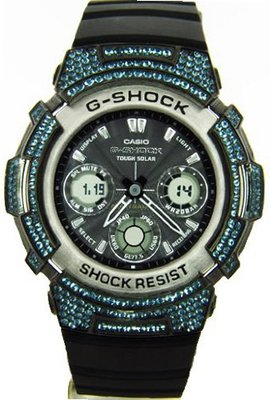 Casio G Shock 8.00ct Lab Made Diamond AWG-100-1A