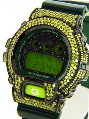 Casio G Shock 8.00ct Lab Made Diamond DW6900CC-3