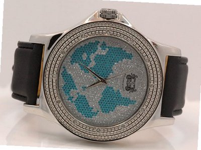 Ice King Master World Map Diamond 0.12ctw KM108