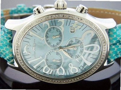 Ladies Techno Master 0.65ct Large Diamond Tm-2098