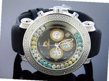 New Techno Master 0.25ct Diamond Tm-2108 Black Poly Band