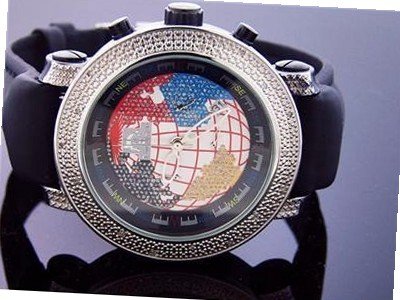 Techno Master 0.25ct Diamond Tm-2108 World Map