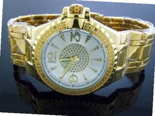 Techno Master 12 Diamond Tm-2132 Yellow Gold 47mm