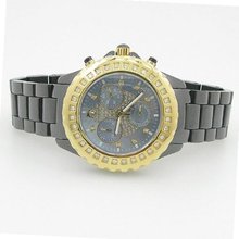 Techno Master Ladies Ceramic 0.90 ctw Diamond TM7668