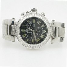 Techno Master Ladies Ceramic 1.0 ctw Diamond TM7681