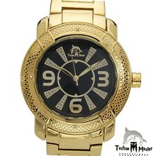 TECHNO MASTER tm-2140b1 Gentlemens With Genuine Diamonds with interchangeable Straps