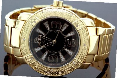 Techno Master Yellow Gold plated Diamond