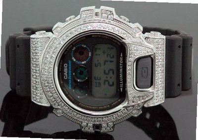 uTechno Master Iced Out es Casio G Shock Digital 