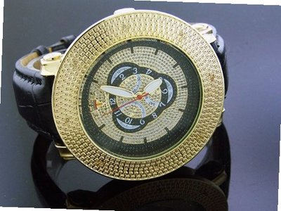 Techno Royale Jumbo 57mm Bezel w/ 8 Diamonds