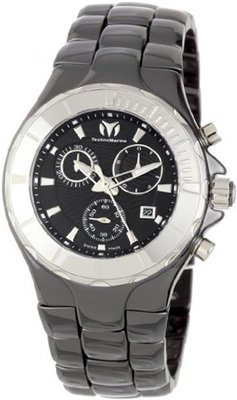 TechnoMarine 110028C Cruise Ceramic Chronograph with Ceramic Bezel