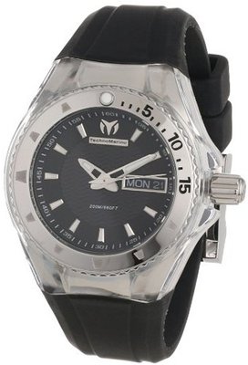 TechnoMarine 110036 Cruise Original 3 Hands Black Dial