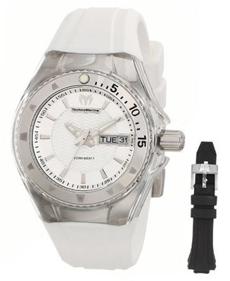 TechnoMarine 110038 Cruise Original 3 Hands Silver Dial