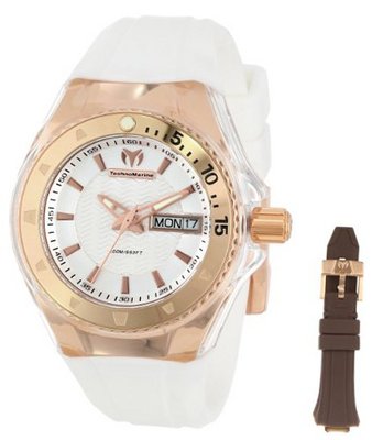 TechnoMarine 110039 Cruise Original Star 3 Hands Silver Dial