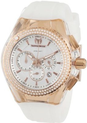 TechnoMarine Unisex 110055 Cruise Original Star Chronograph Silver Dial