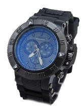 Diver Look with stainless steel black Rubber