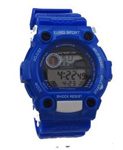 Shock Resistant, Six Color Lighting, Blue Sport