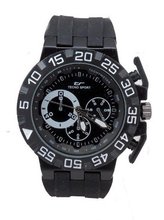 Techno Sport New Fashion Black Rubber