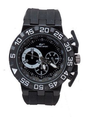 Techno Sport New Fashion Black Rubber