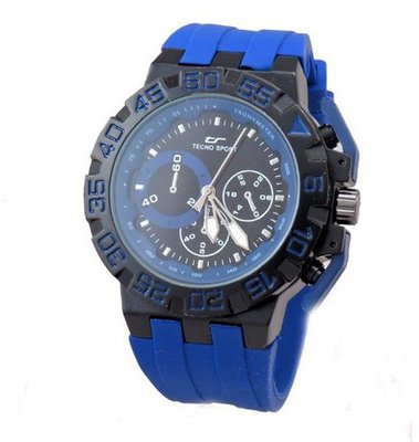 Techno Sport New Fashion Blue Rubber