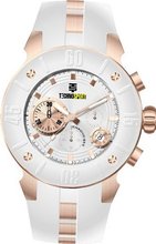 Technosport Stainless Steel Chronograph TS350-3 White Silicone