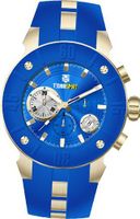 Technosport Stainless Steel Chronograph TS350-5 royal blue Silicone