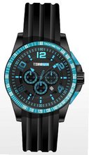 Technosport Stainless Steel Chronograph TS410-1 Black Silicone