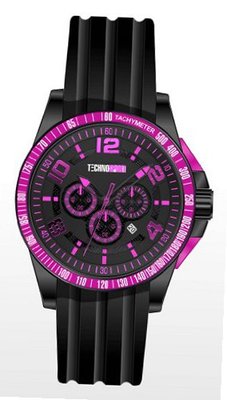 Technosport Stainless Steel Chronograph TS410-5 Black Silicone