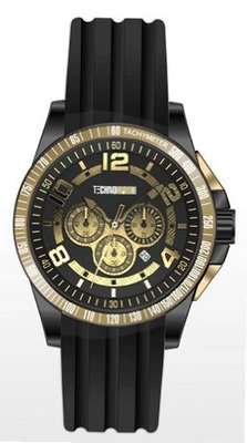 Technosport Stainless Steel Chronograph TS410-8 Black Silicone