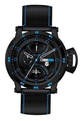 Technosport Stainless Steel Chronograph TS470-1 Black Silicone