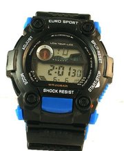 Teen's Shock Resistant Sport -Black/Blue