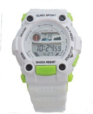 Teen's Shock Resistant Sport -White/Green